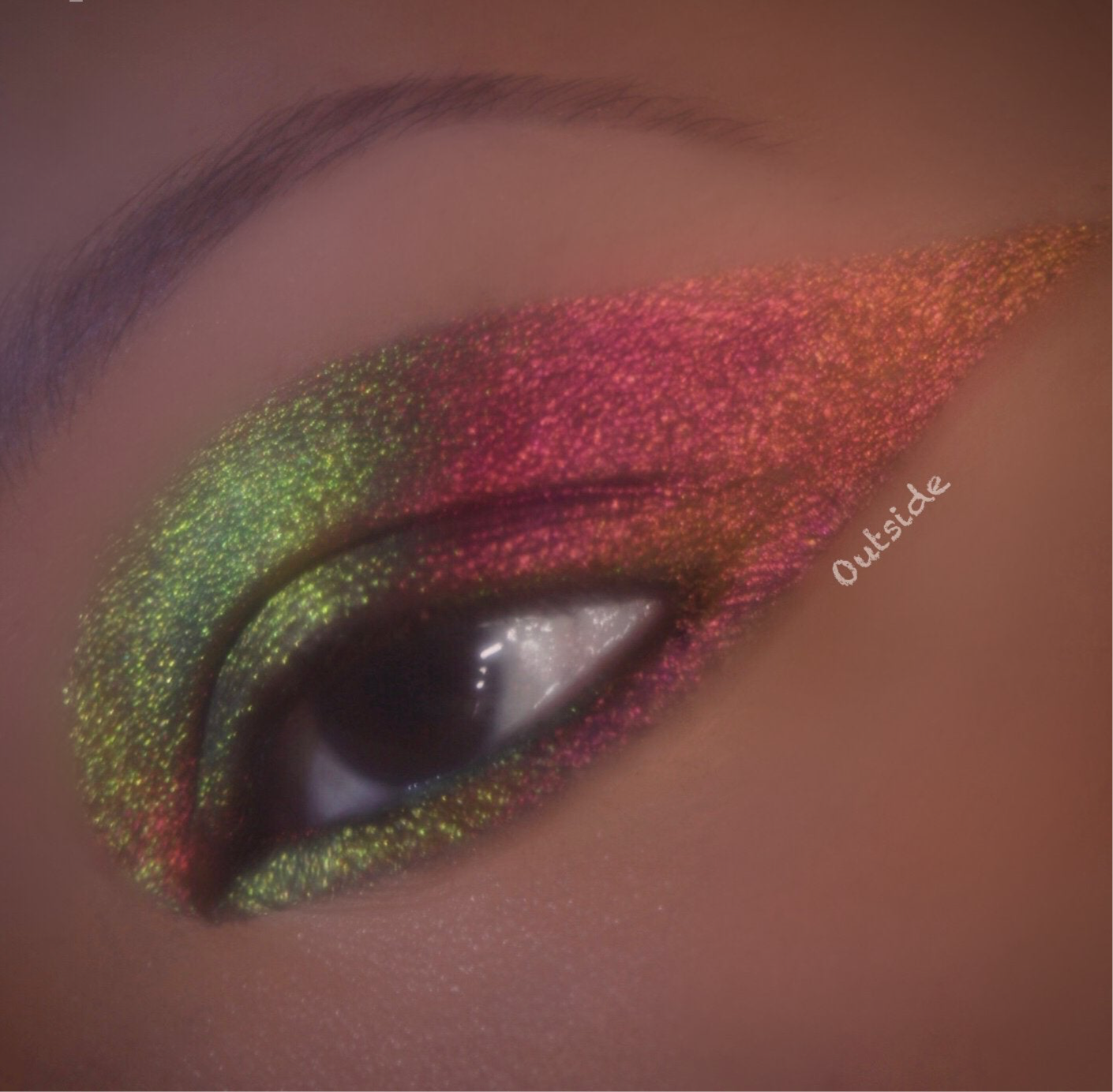 Multi Chrome Space Graffiti - Gel Crayon Liner🖍️