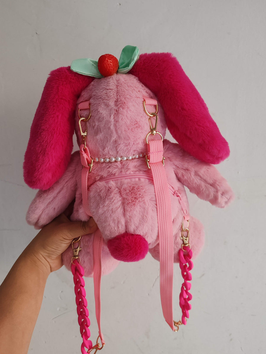 Sienna the Strawberry 🍓 Bunny Bag