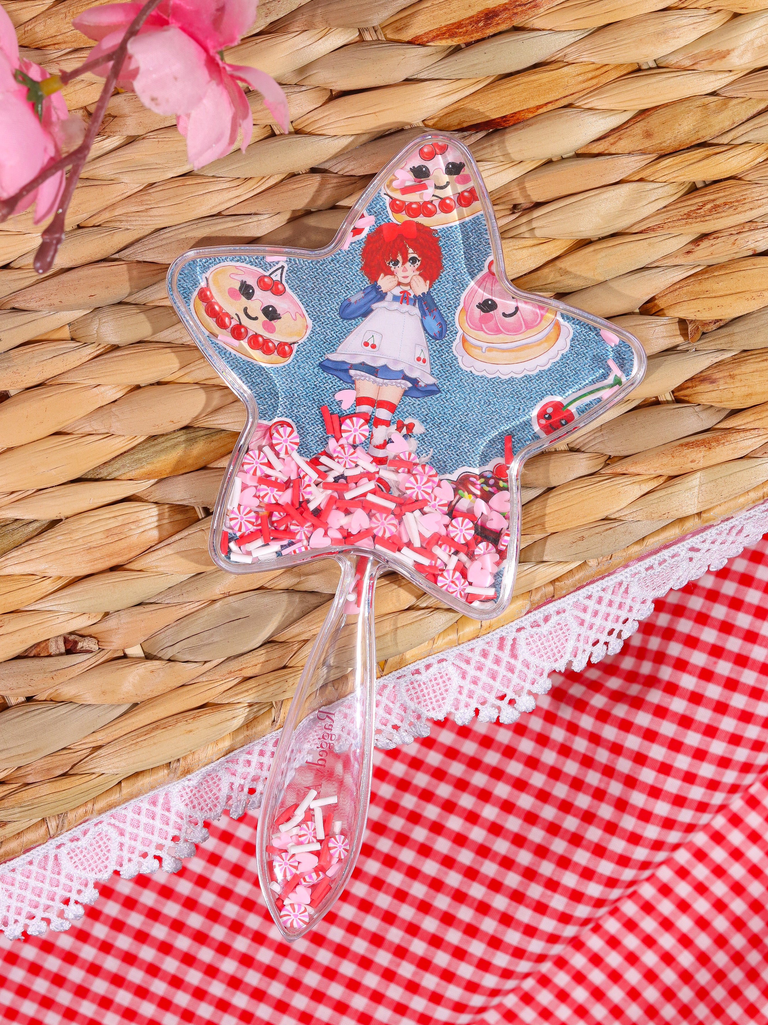 Raggedy Ann Hand Mirror