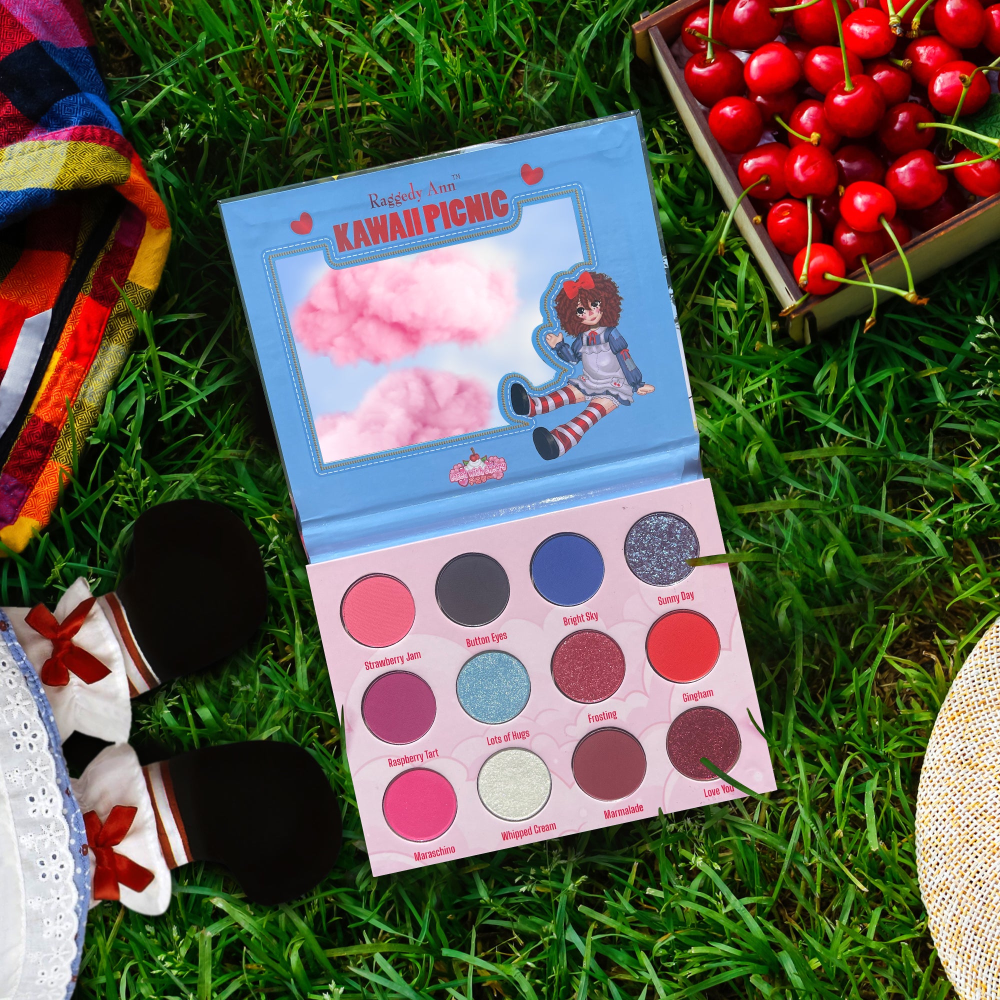 Raggedy Ann Kawaii Picnic Palette