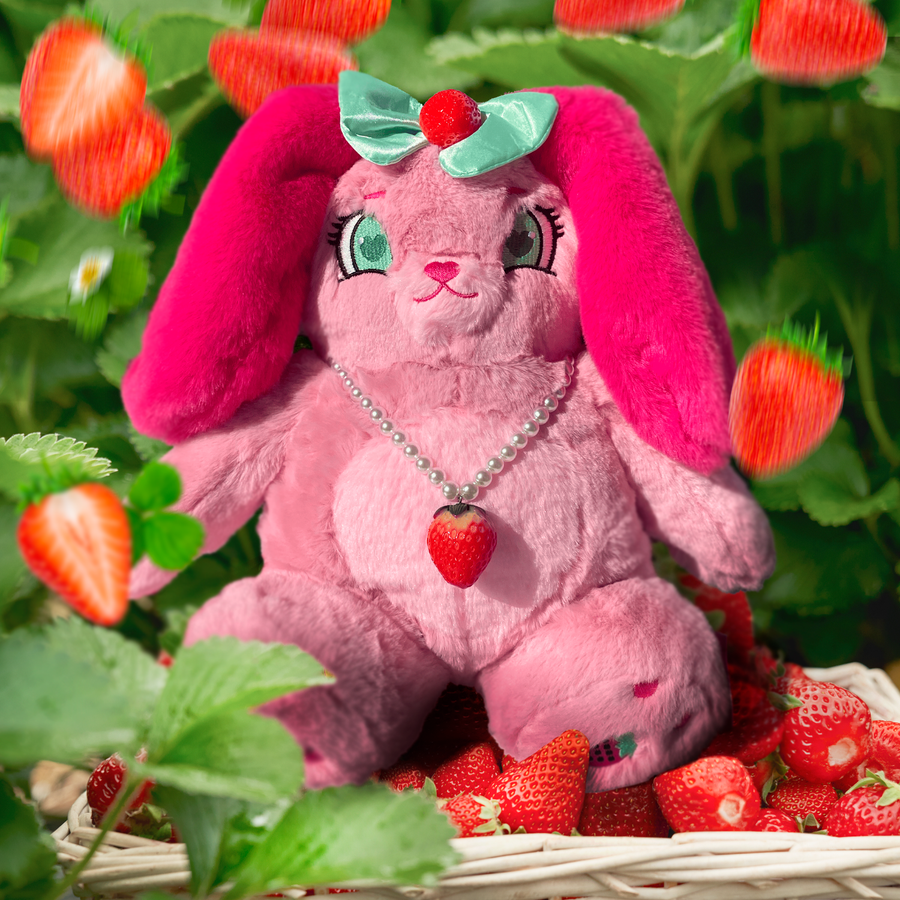Sienna the Strawberry 🍓 Bunny Bag